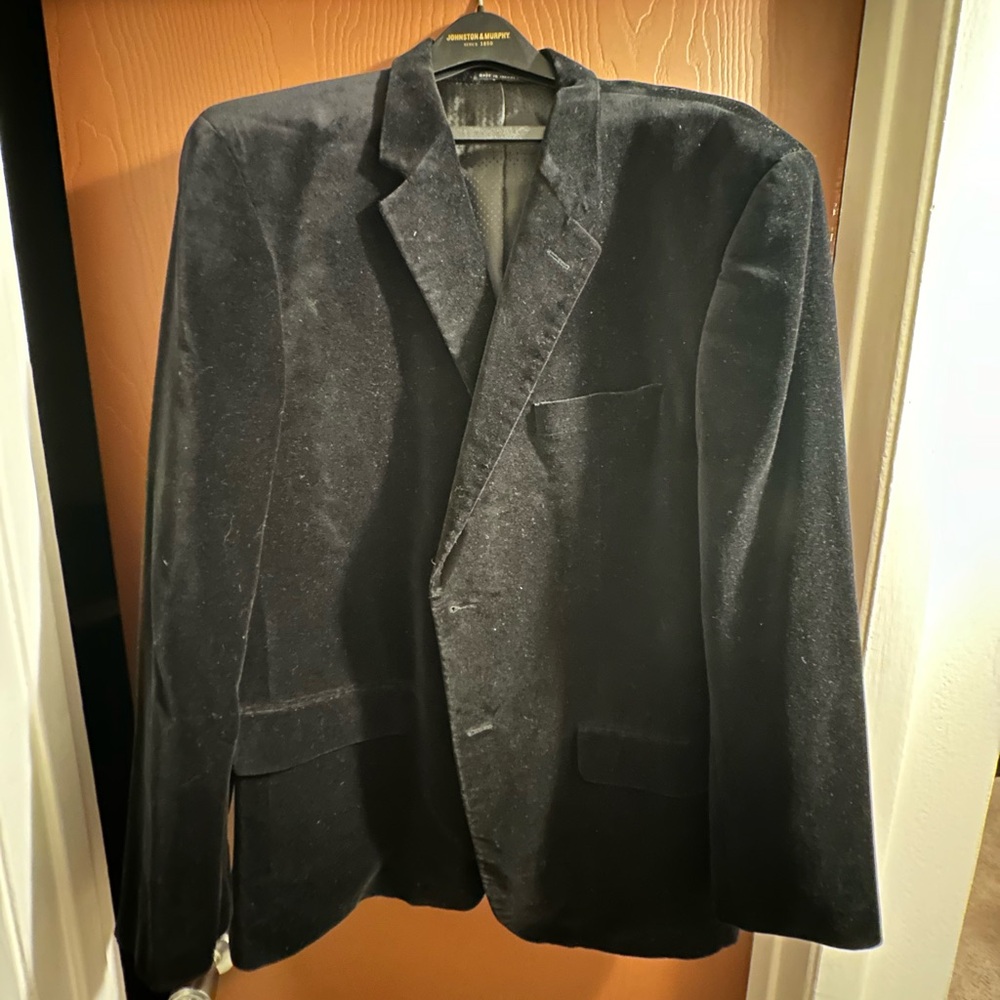 Men’s Alfani Velvet Blazer